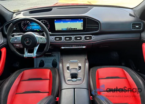 2021 Mercedes-Benz Gle Amg 53 4Matic z USA, uszkodzony, nr VIN 4JGFB6BBXMA423900